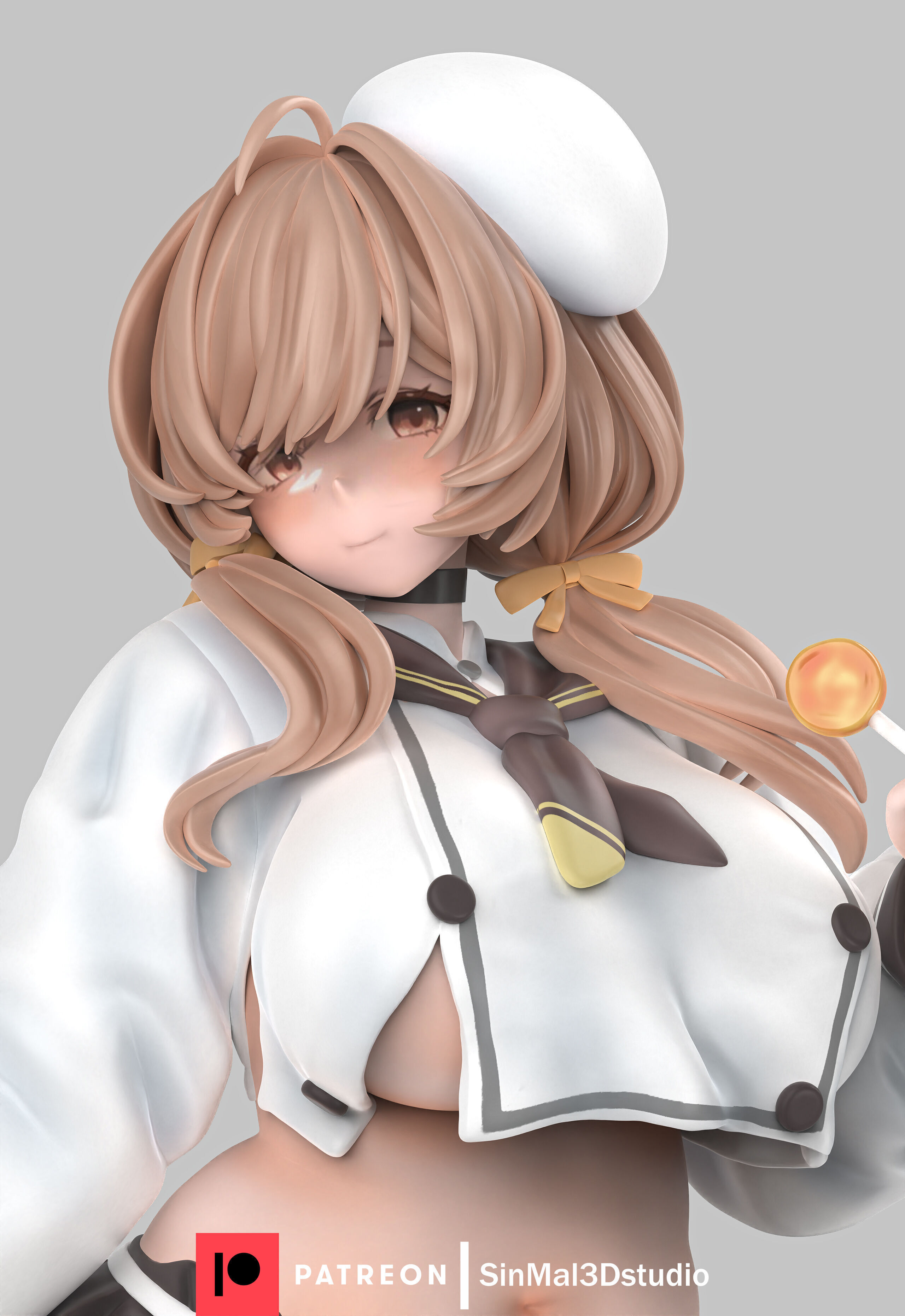 Bready nikke 3D print model_2