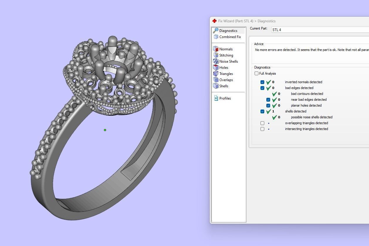 Solitaire Ring Collection 3D print model_11