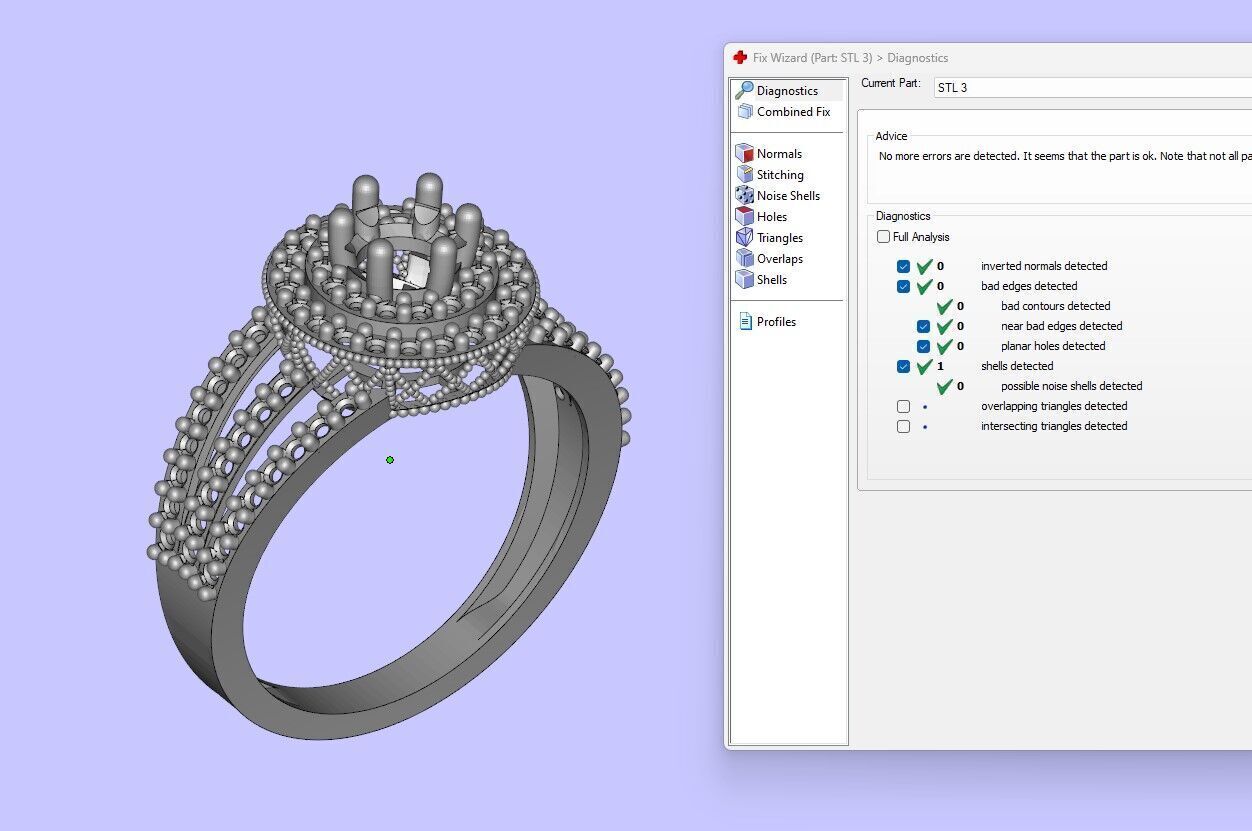 Solitaire Ring Collection 3D print model_10
