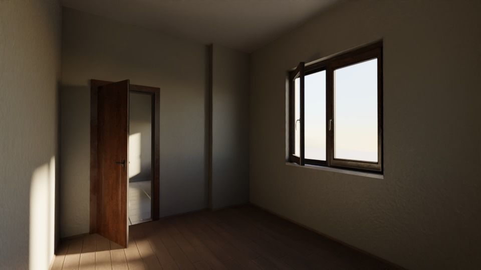 Enterable Houses 3D Model Collection_8