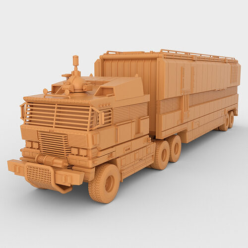 Universal soldier truck 3D print model