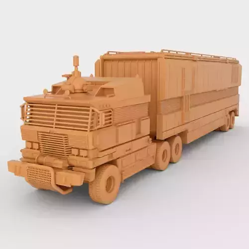 Universal soldier truck 3D print model