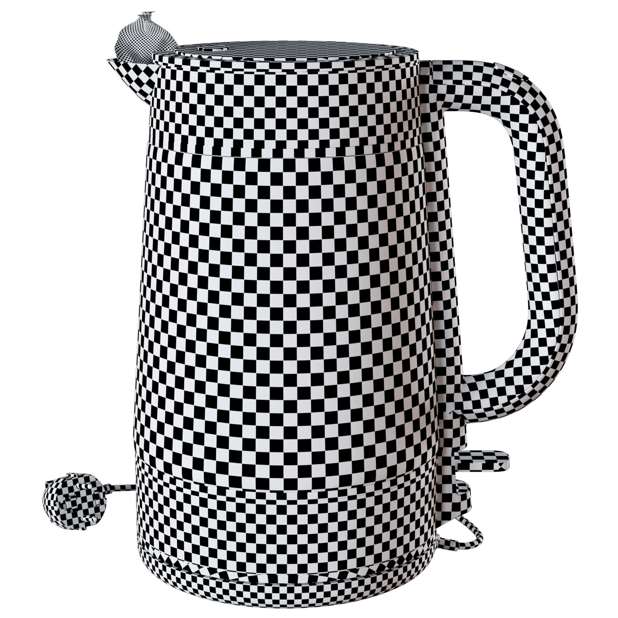 Amazon Basics Glass Electric Kettle 3D model_4