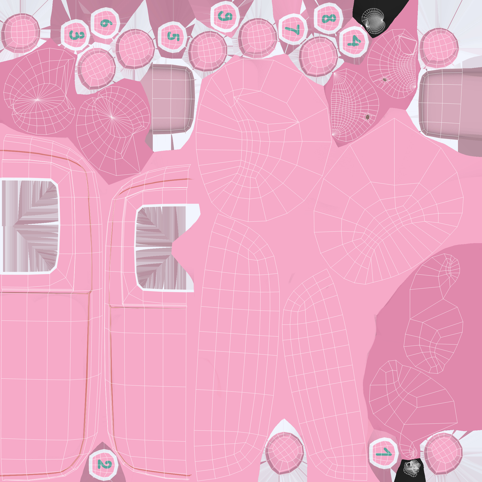 Cute Pig Phone Toy 3D Model - Stylized Cartoon Mobile Phone  Low-poly 3D model_5