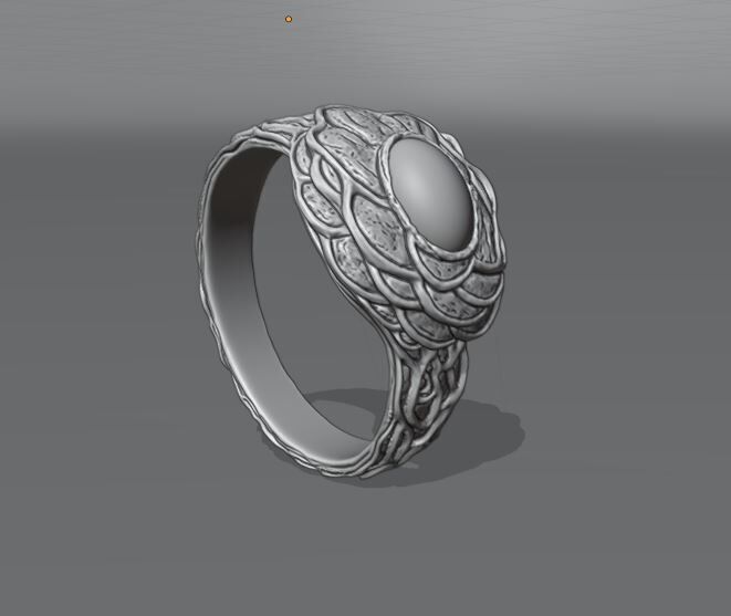 Dark souls - Tiny being s ring 3D print model_15