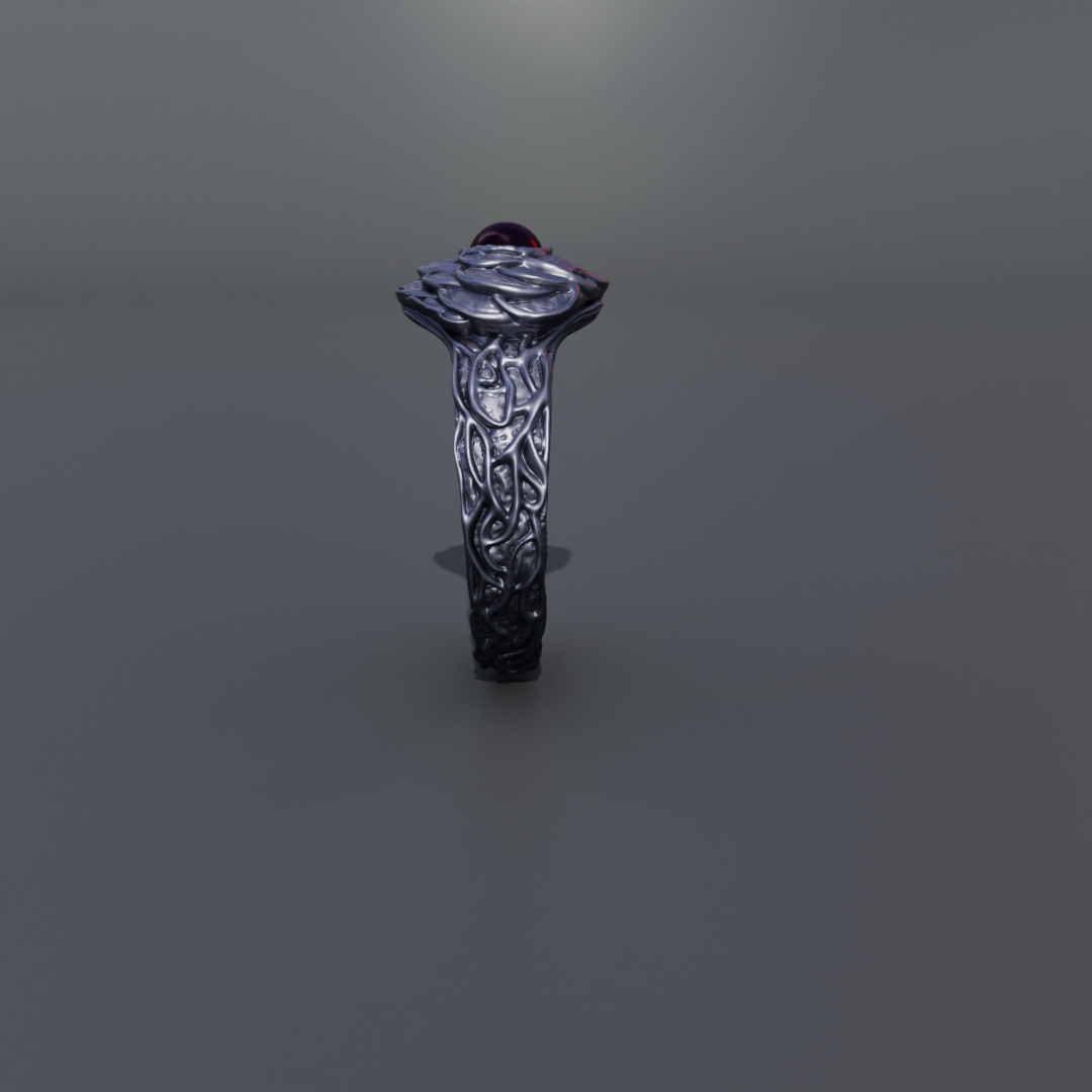 Dark souls - Tiny being s ring 3D print model_10