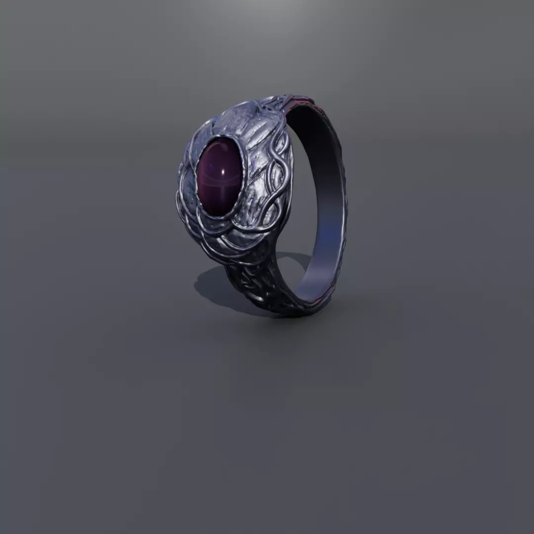 Dark souls - Tiny being s ring 3D print model_0