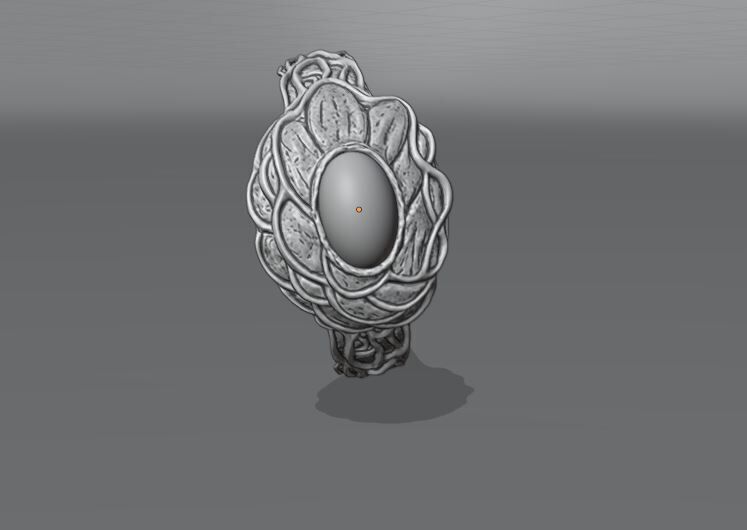 Dark souls - Tiny being s ring 3D print model_17