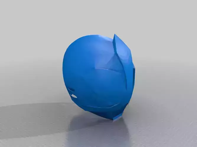 Power Rangers Shinken Red Helmet 3D print model