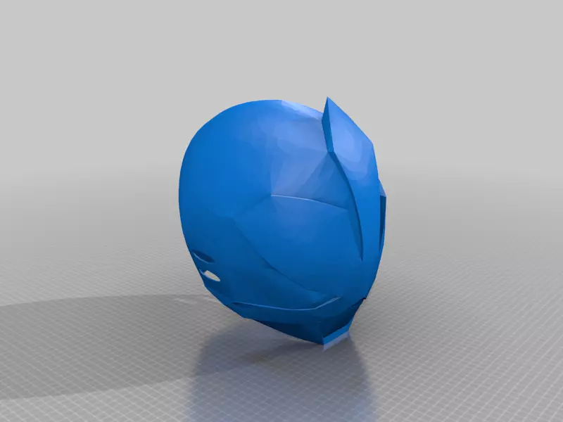 Power Rangers Shinken Red Helmet 3D print model_0