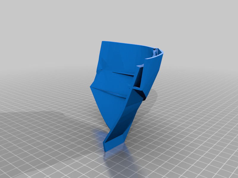 Power Rangers Shinken Red Helmet 3D print model_12