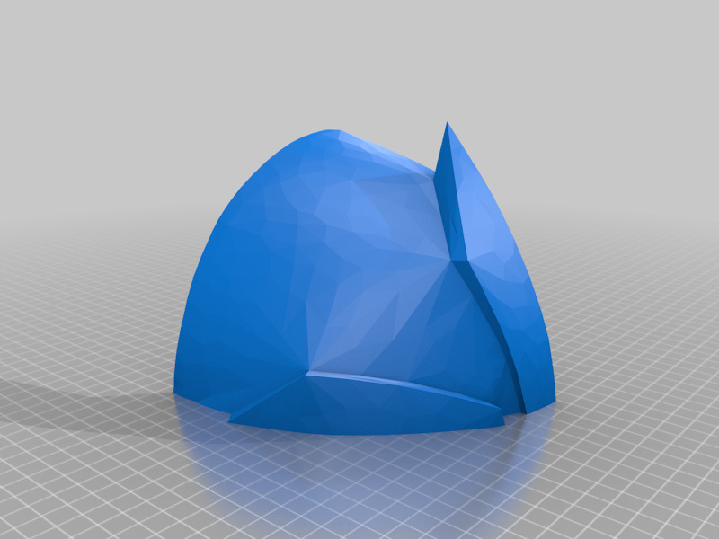 Power Rangers Shinken Red Helmet 3D print model_7