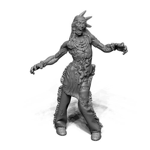 Cursed Zombie - Shambler 3D print model