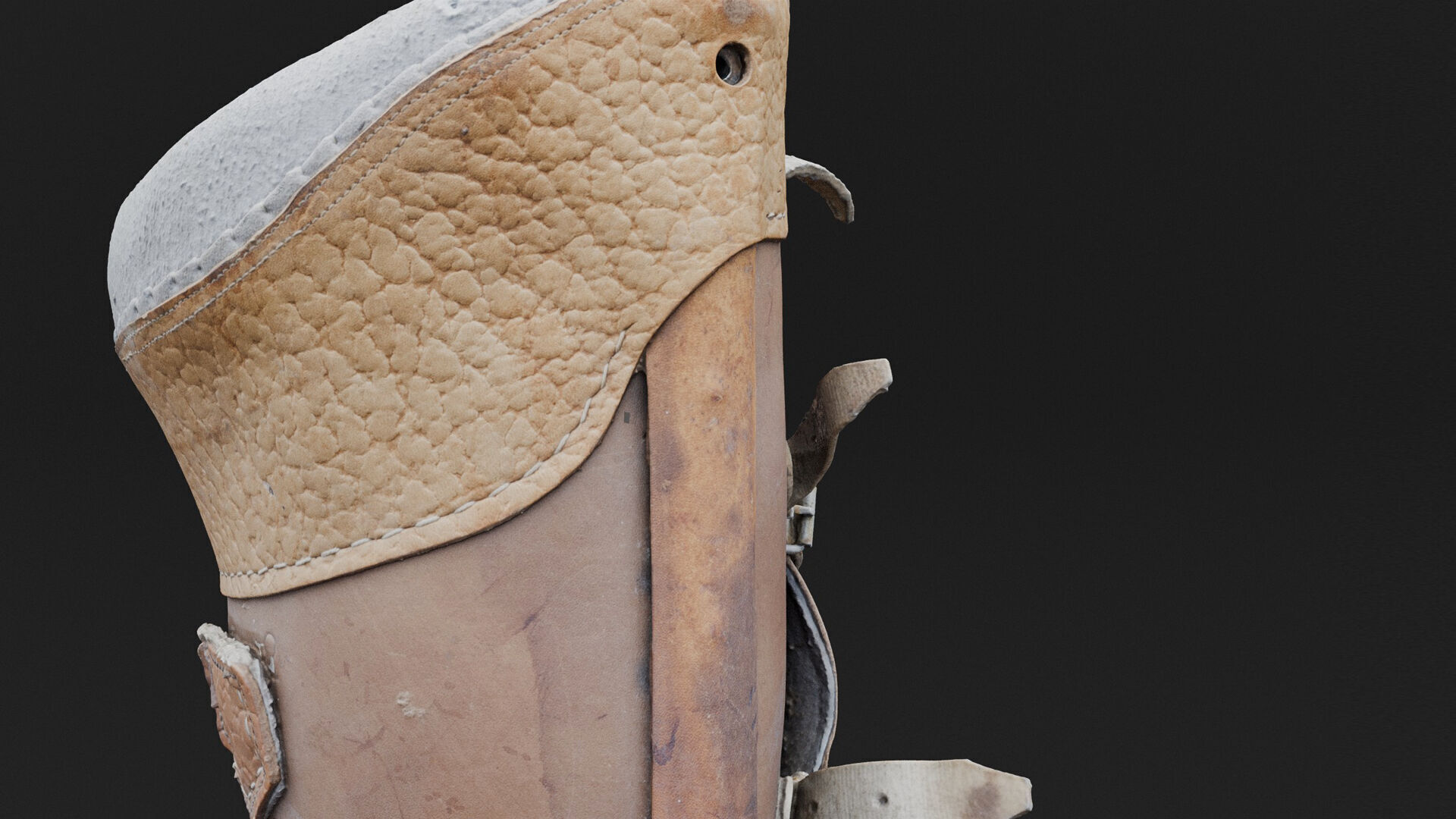 Prosthesis Prototype Old Low-poly 3D model_6