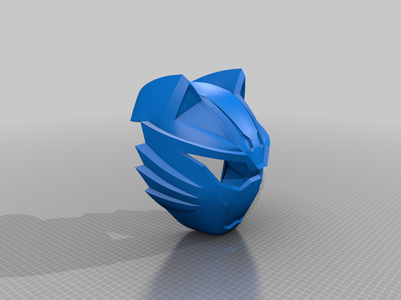 Violet Wolf Ranger 3D print model_9