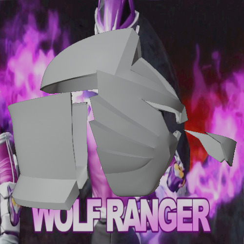 Violet Wolf Ranger 3D print model_4