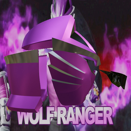 Violet Wolf Ranger 3D print model_3
