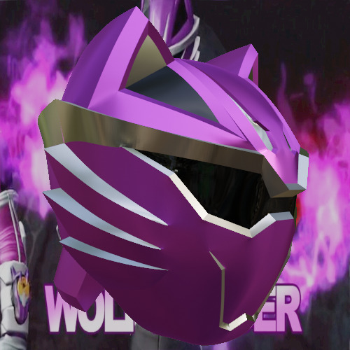 Violet Wolf Ranger 3D print model_1