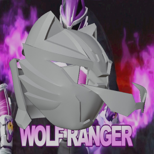 Violet Wolf Ranger 3D print model_6