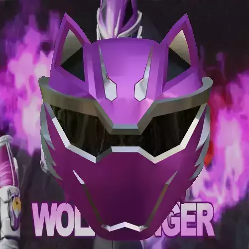 Violet Wolf Ranger 3D print model