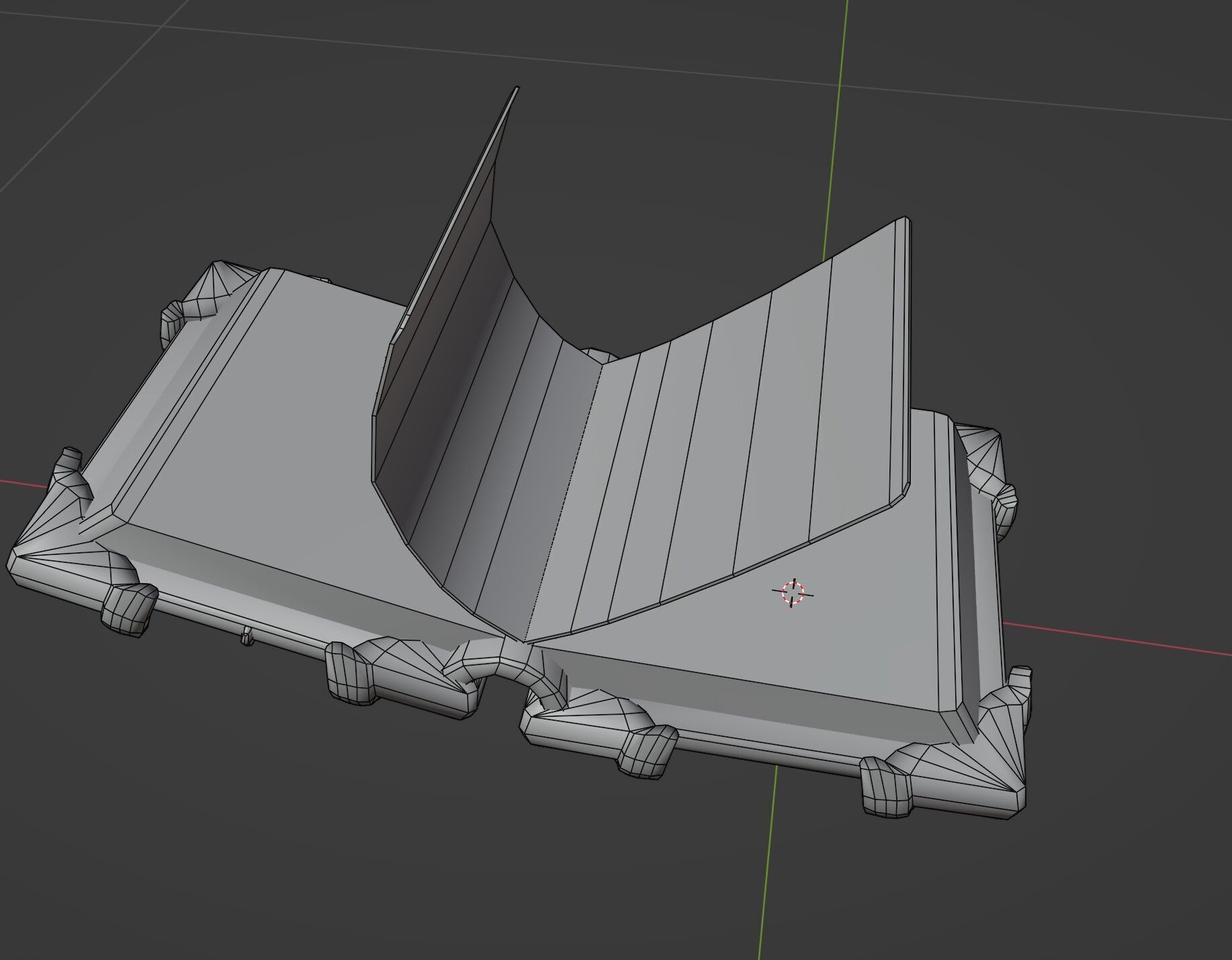 Lowpoly Stylized Nature Spellbook Animated GameReady 3D model Low-poly 3D model_7