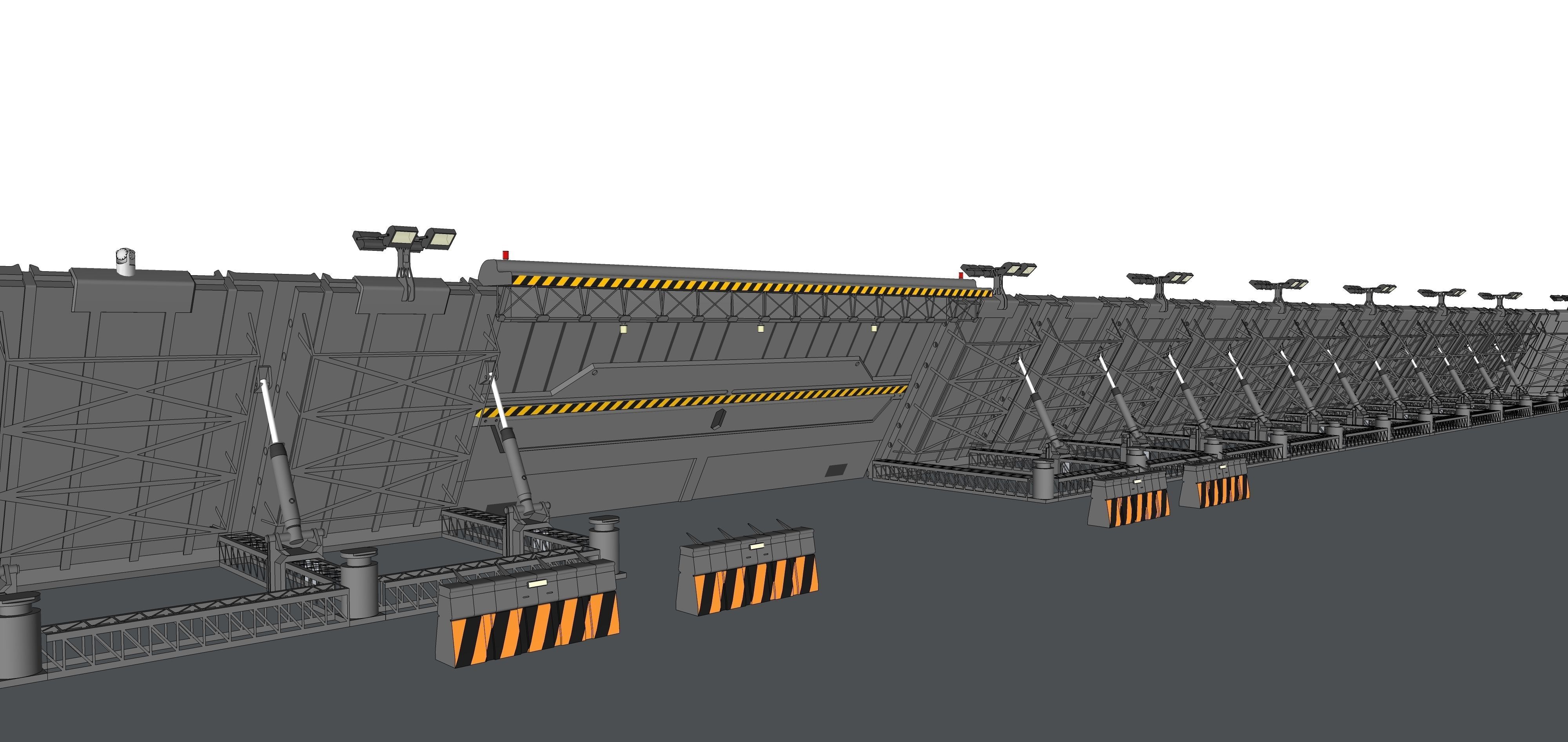 Lv-426 Colonial Hadleys Hope 3D model_7