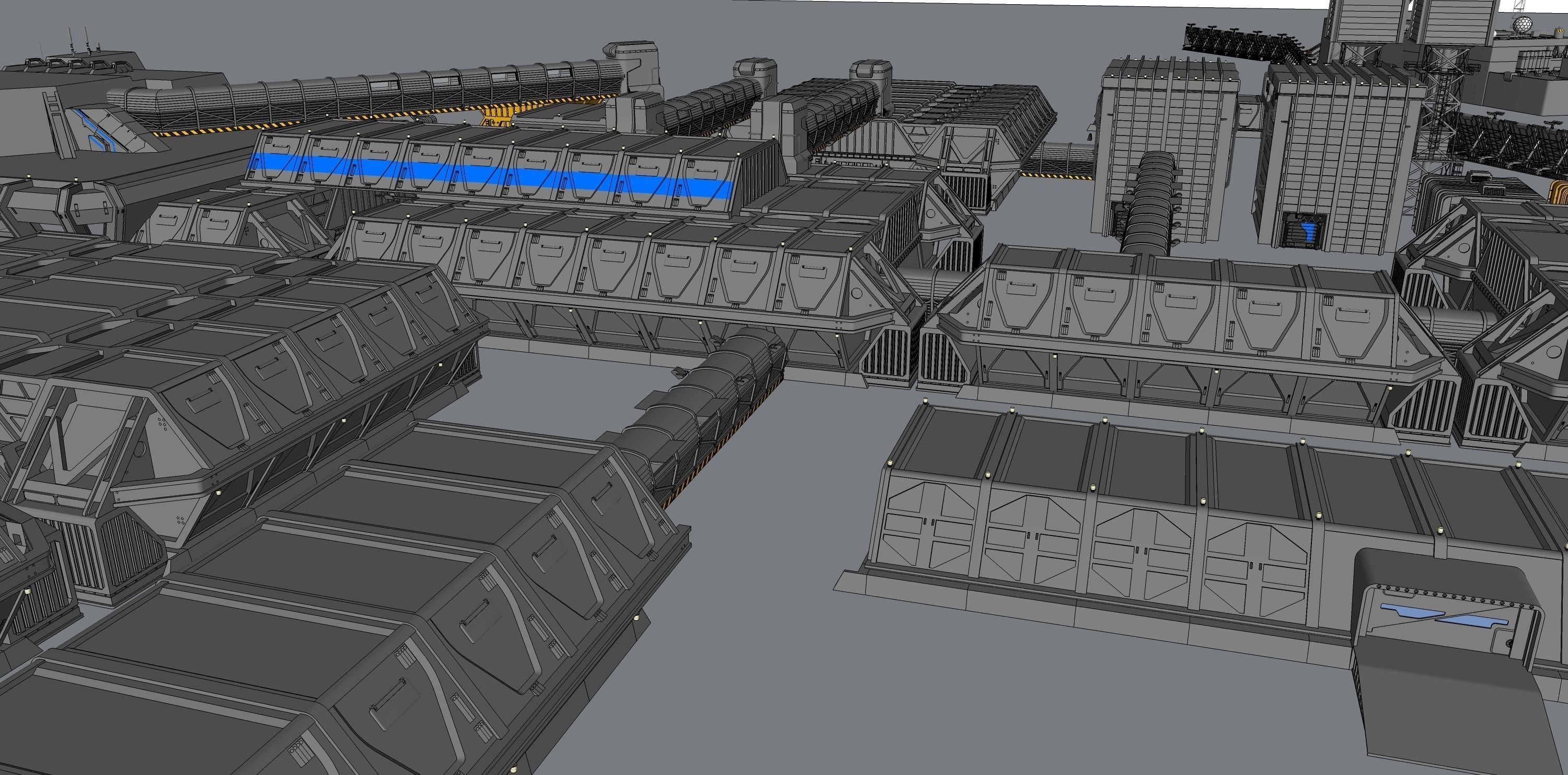 Lv-426 Colonial Hadleys Hope 3D model_11