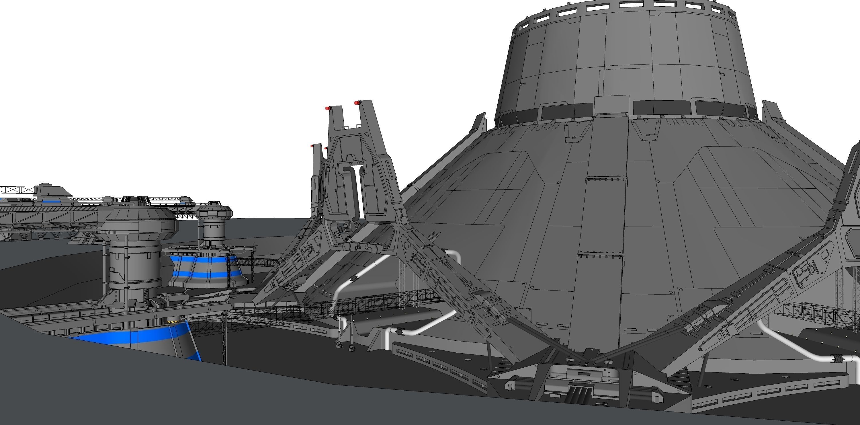 Lv-426 Colonial Hadleys Hope 3D model_22