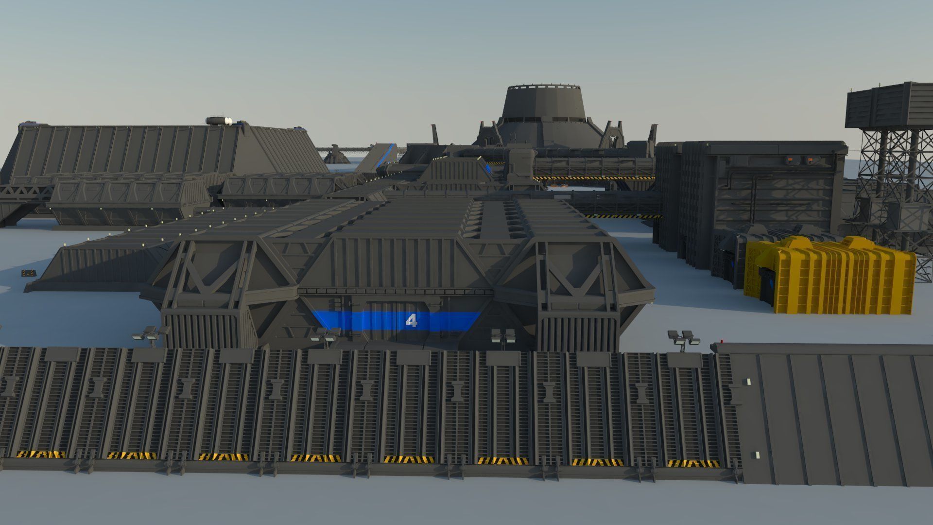 Lv-426 Colonial Hadleys Hope 3D model_4