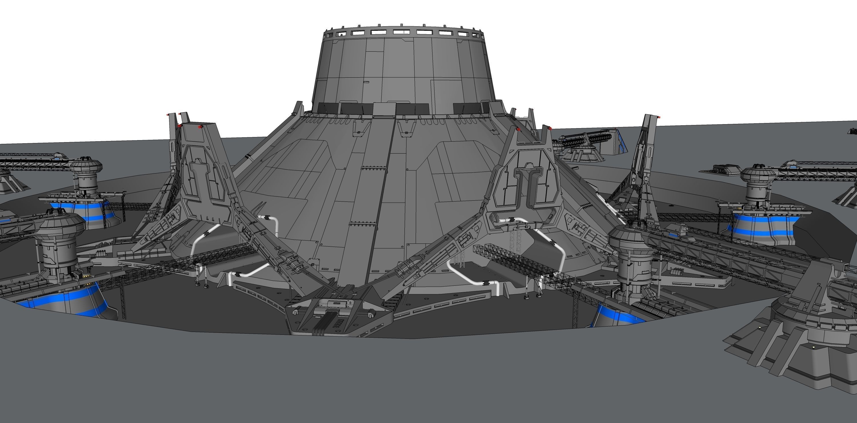Lv-426 Colonial Hadleys Hope 3D model_25