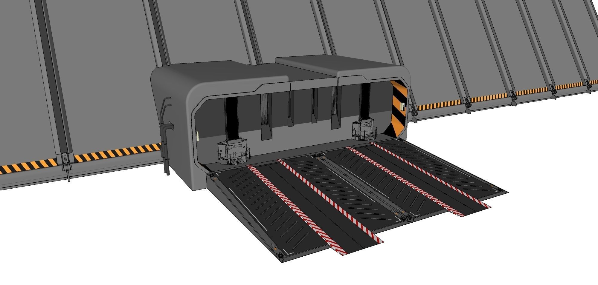 Lv-426 Colonial Hadleys Hope 3D model_6