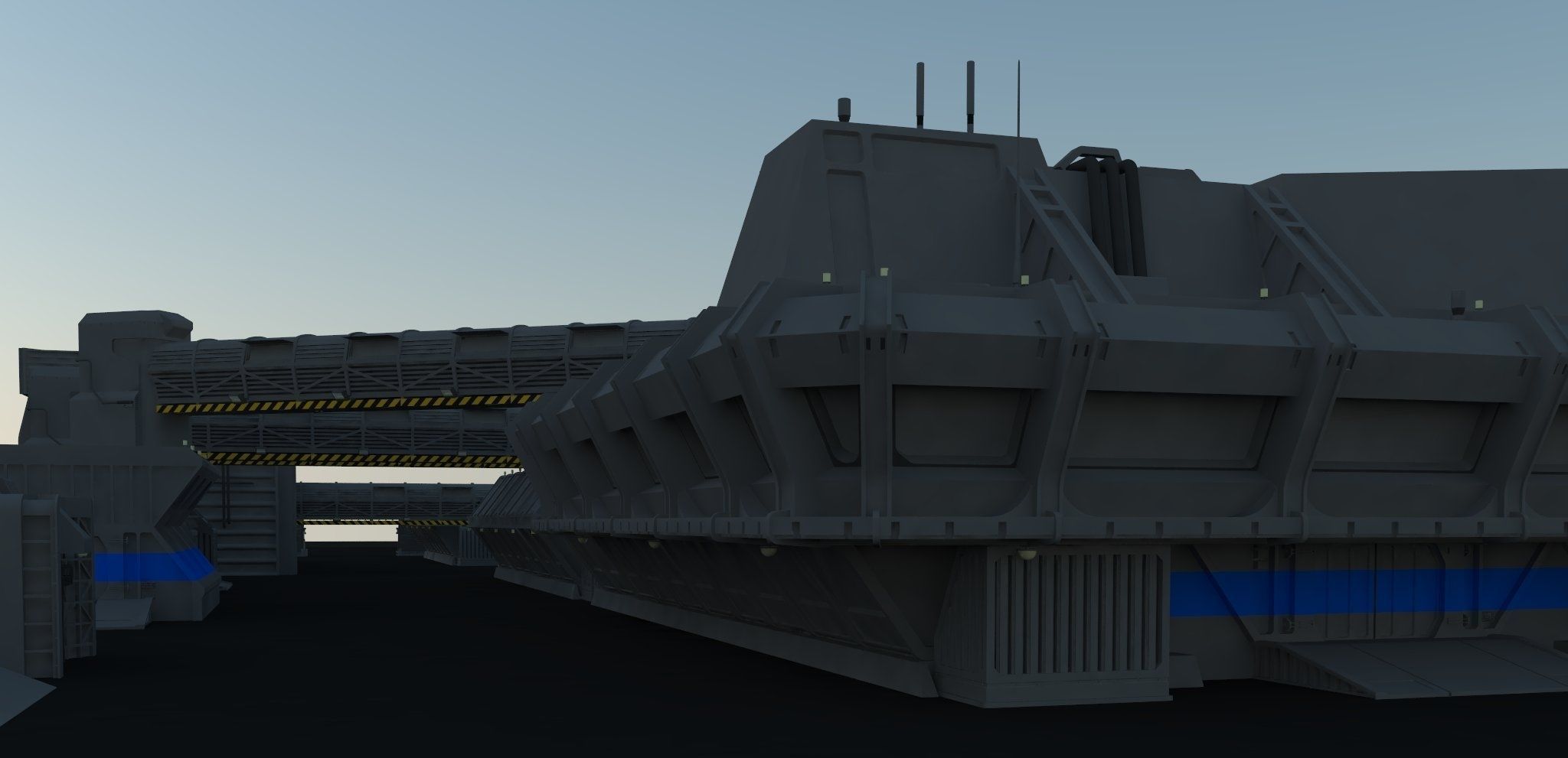 Lv-426 Colonial Hadleys Hope 3D model_2