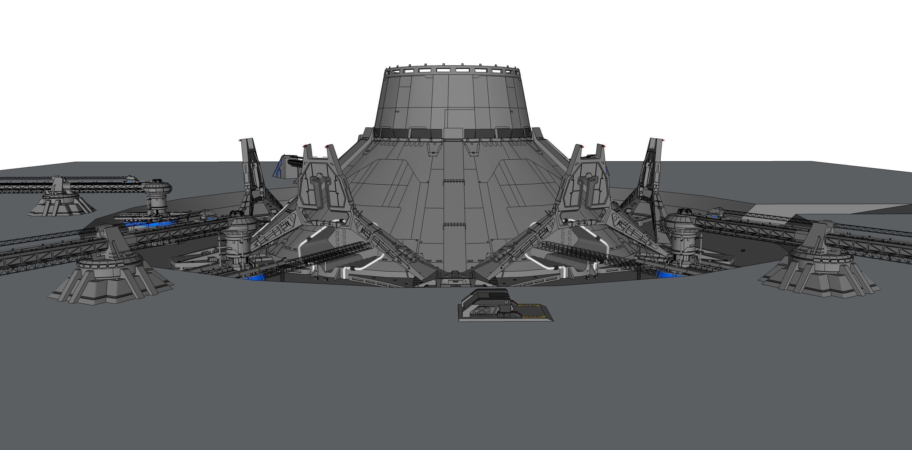 Lv-426 Colonial Hadleys Hope 3D model_21
