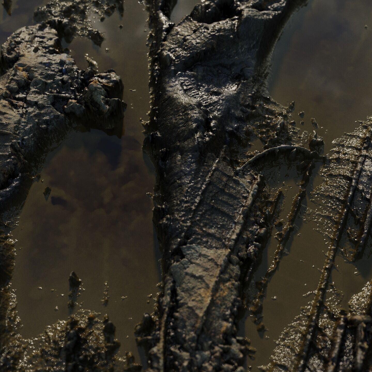 Wet Mud Puddle material 06 Texture_4