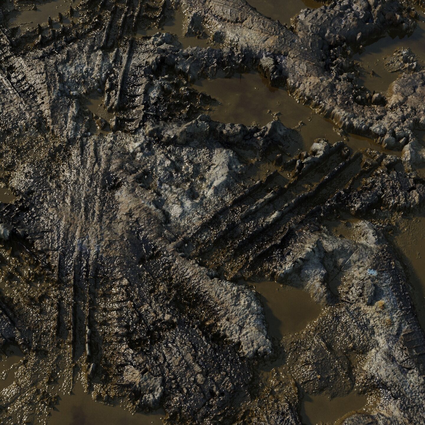 Wet Mud Puddle material 06 Texture_5