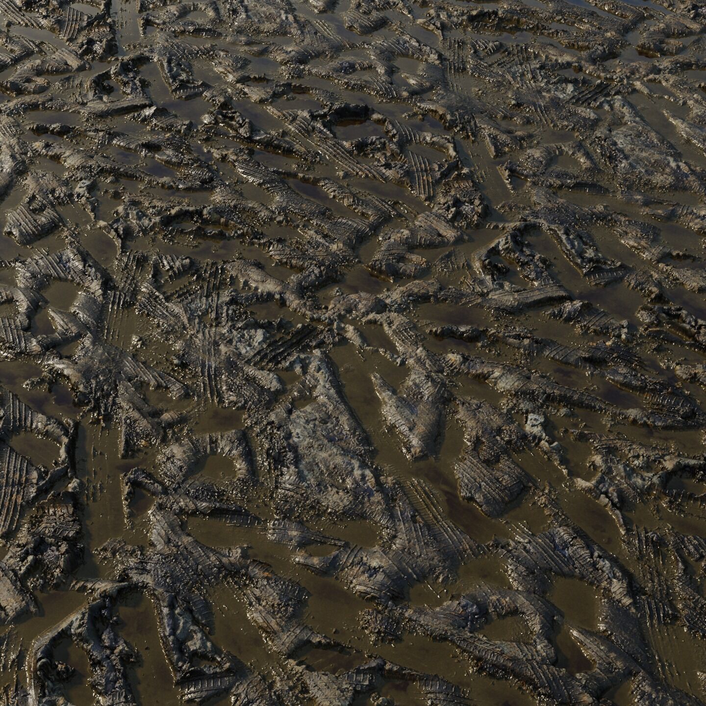 Wet Mud Puddle material 06 Texture_3