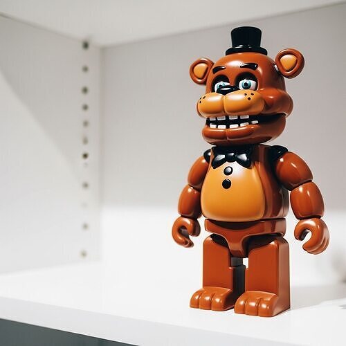 Freddy Fazbear Chibi - 3D Printable Figurine 3D print model