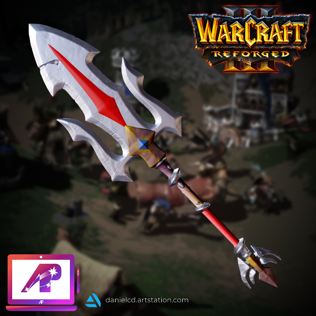 Naga Myrmidon Warcraft 3 Reforged 3D print model_2
