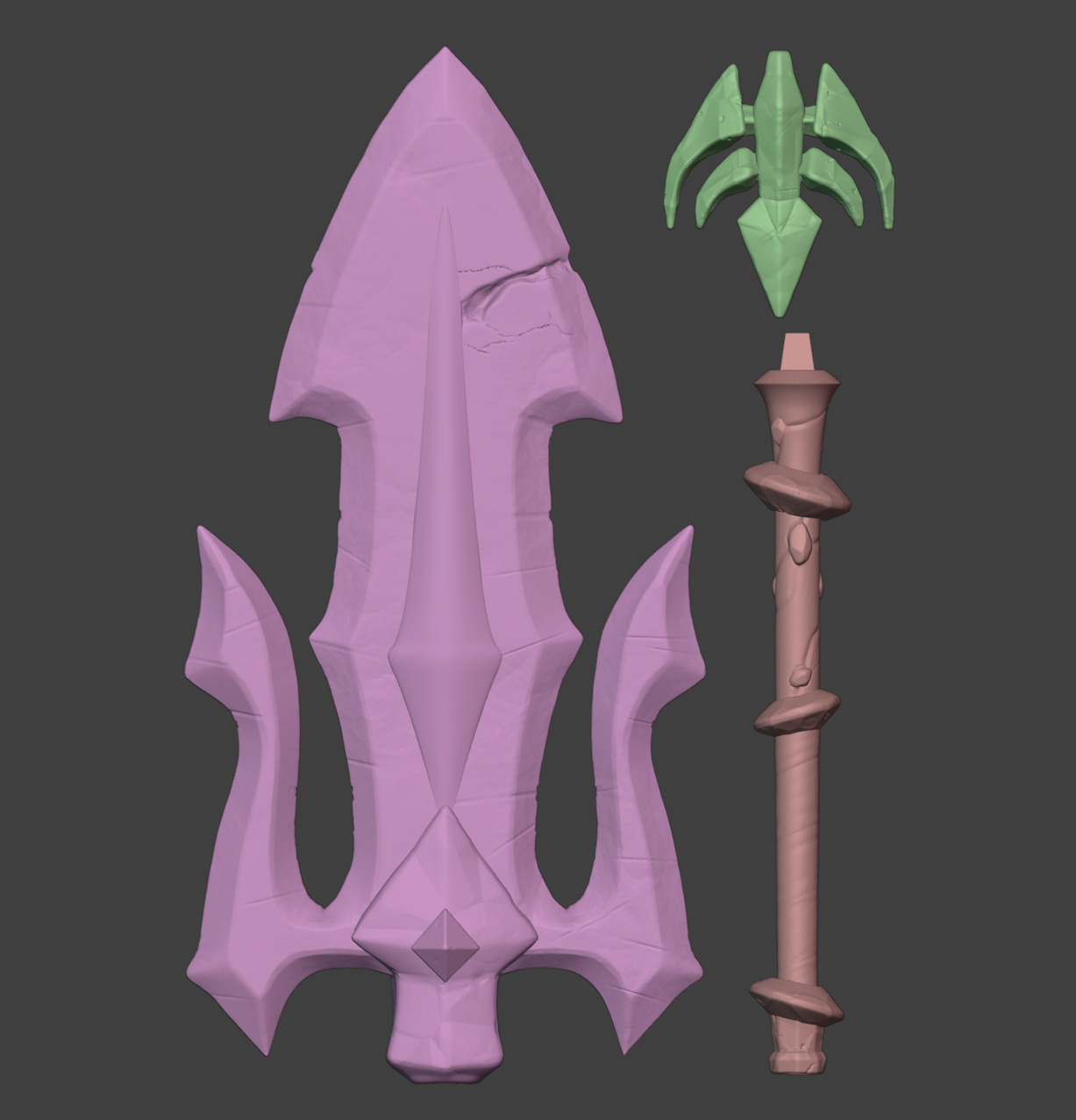 Naga Myrmidon Warcraft 3 Reforged 3D print model_9