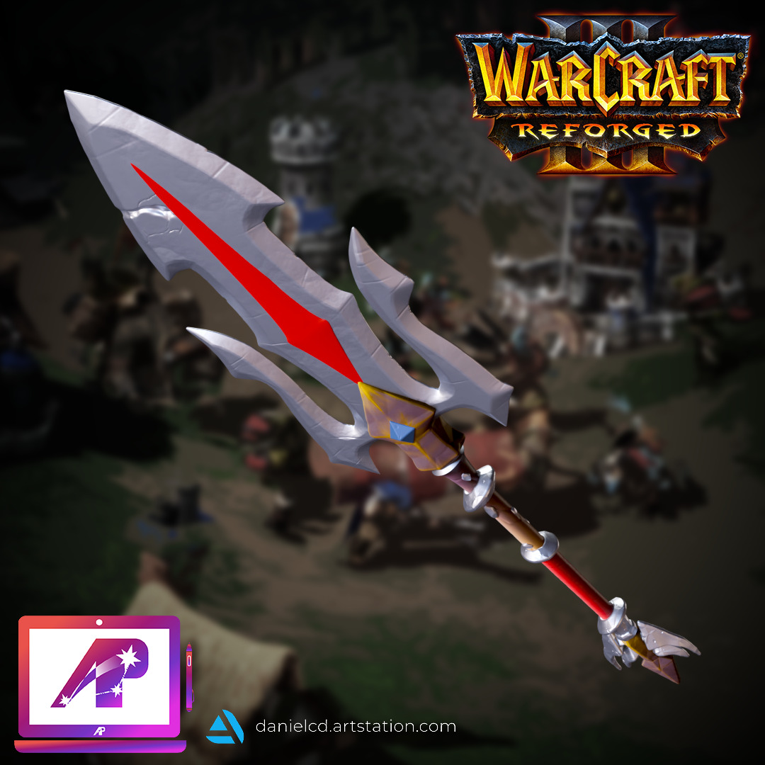 Naga Myrmidon Warcraft 3 Reforged 3D print model_4