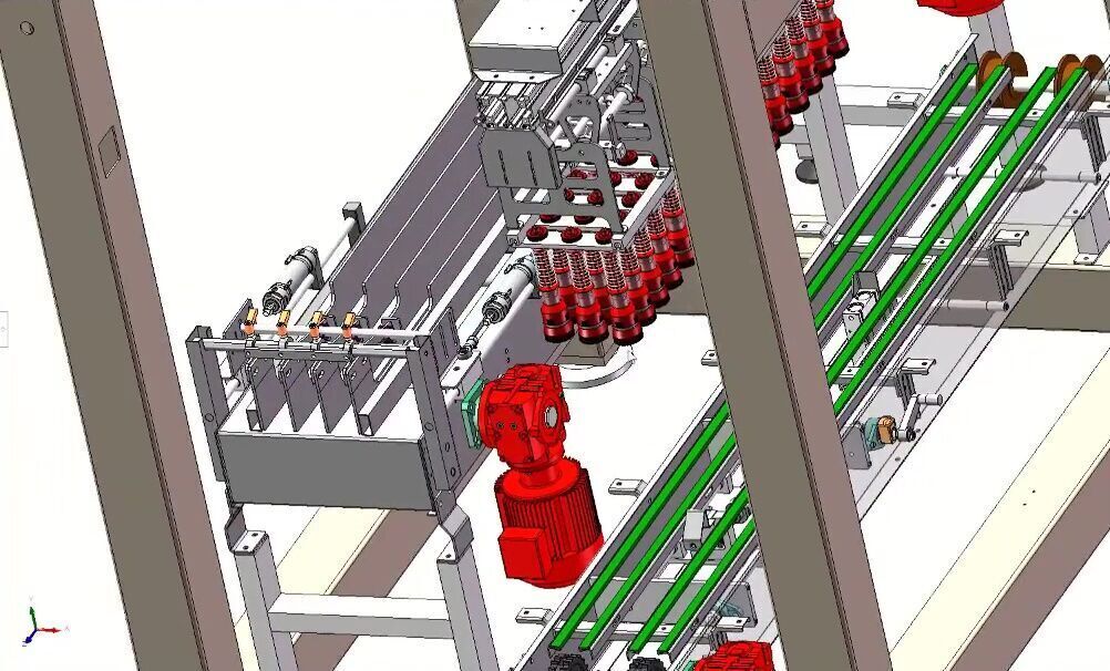 Robotic Grab Type Carton Packing Machine for Bottles and Cans 3D model_19