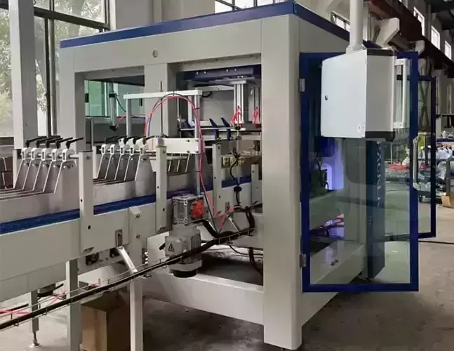 Robotic Grab Type Carton Packing Machine for Bottles and Cans