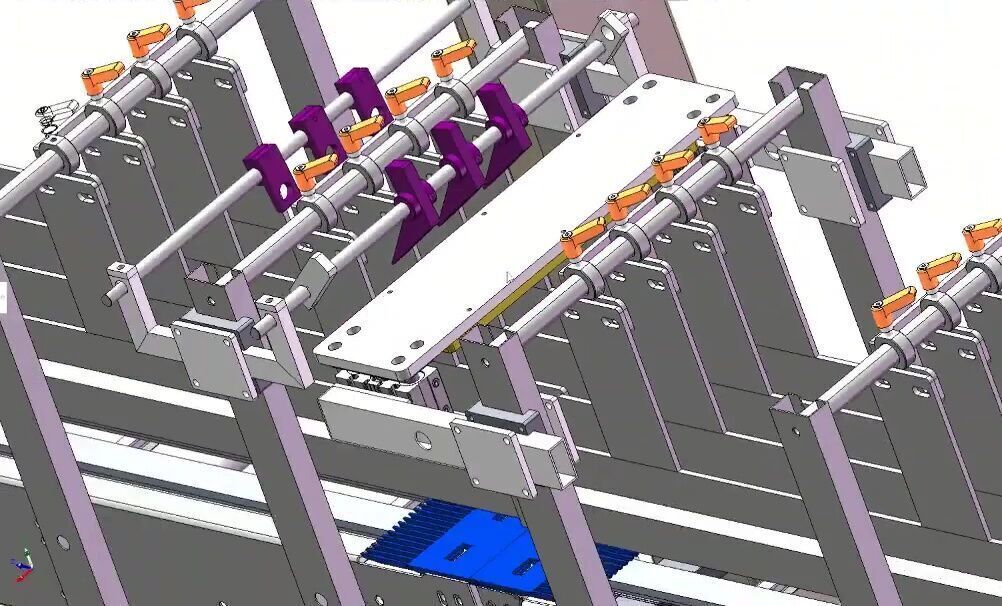 Robotic Grab Type Carton Packing Machine for Bottles and Cans 3D model_8
