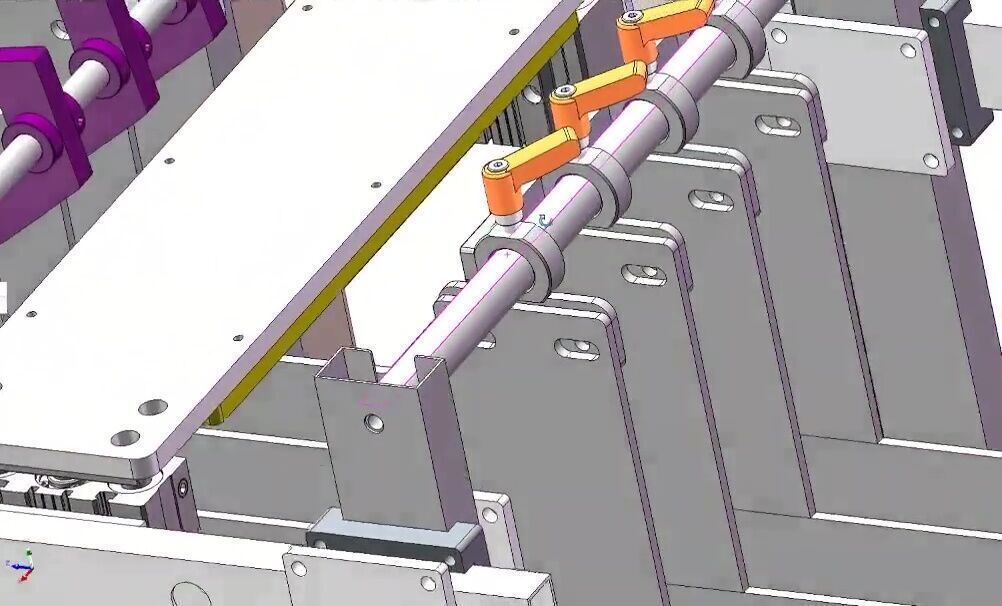 Robotic Grab Type Carton Packing Machine for Bottles and Cans 3D model_10