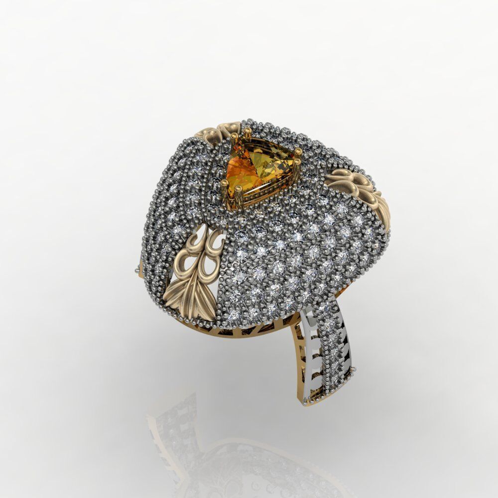 Ladies Diamond rings collection 3D print model_39