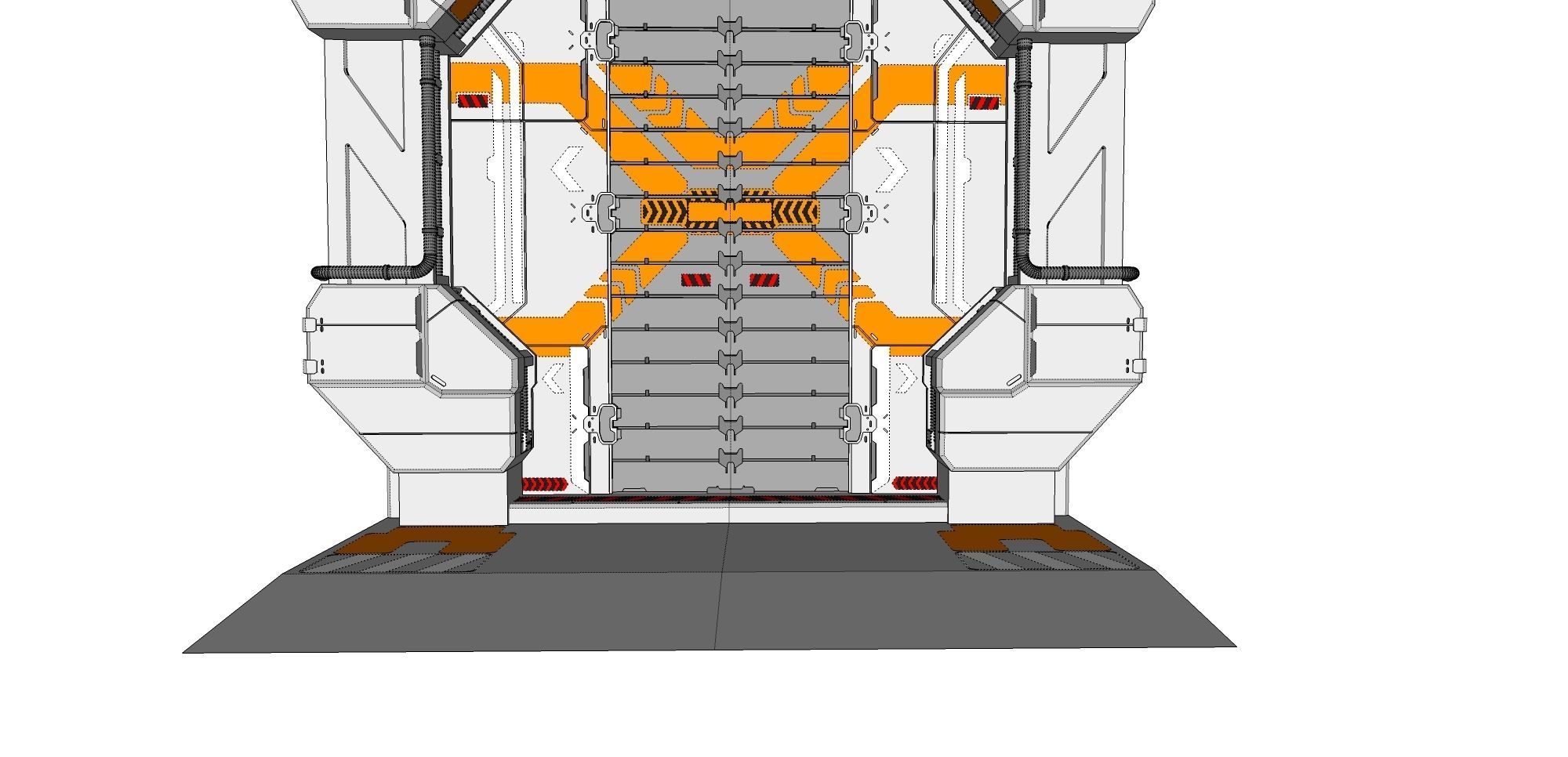 sci fi door 10 3D model_16