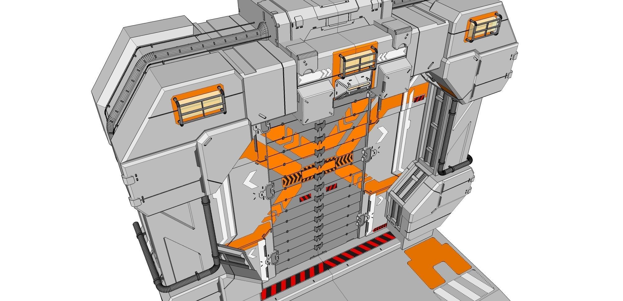 sci fi door 10 3D model_18