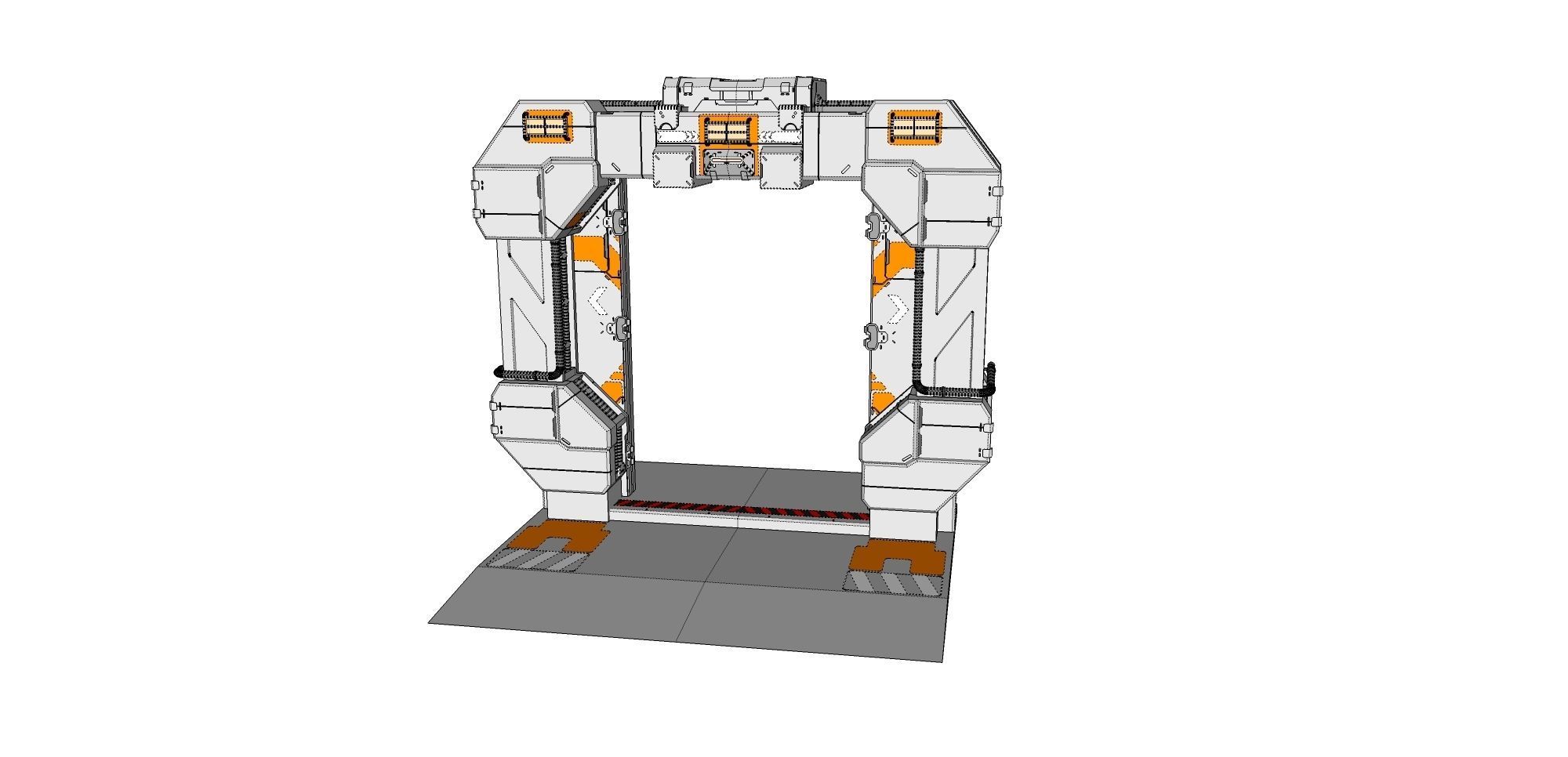 sci fi door 10 3D model_20
