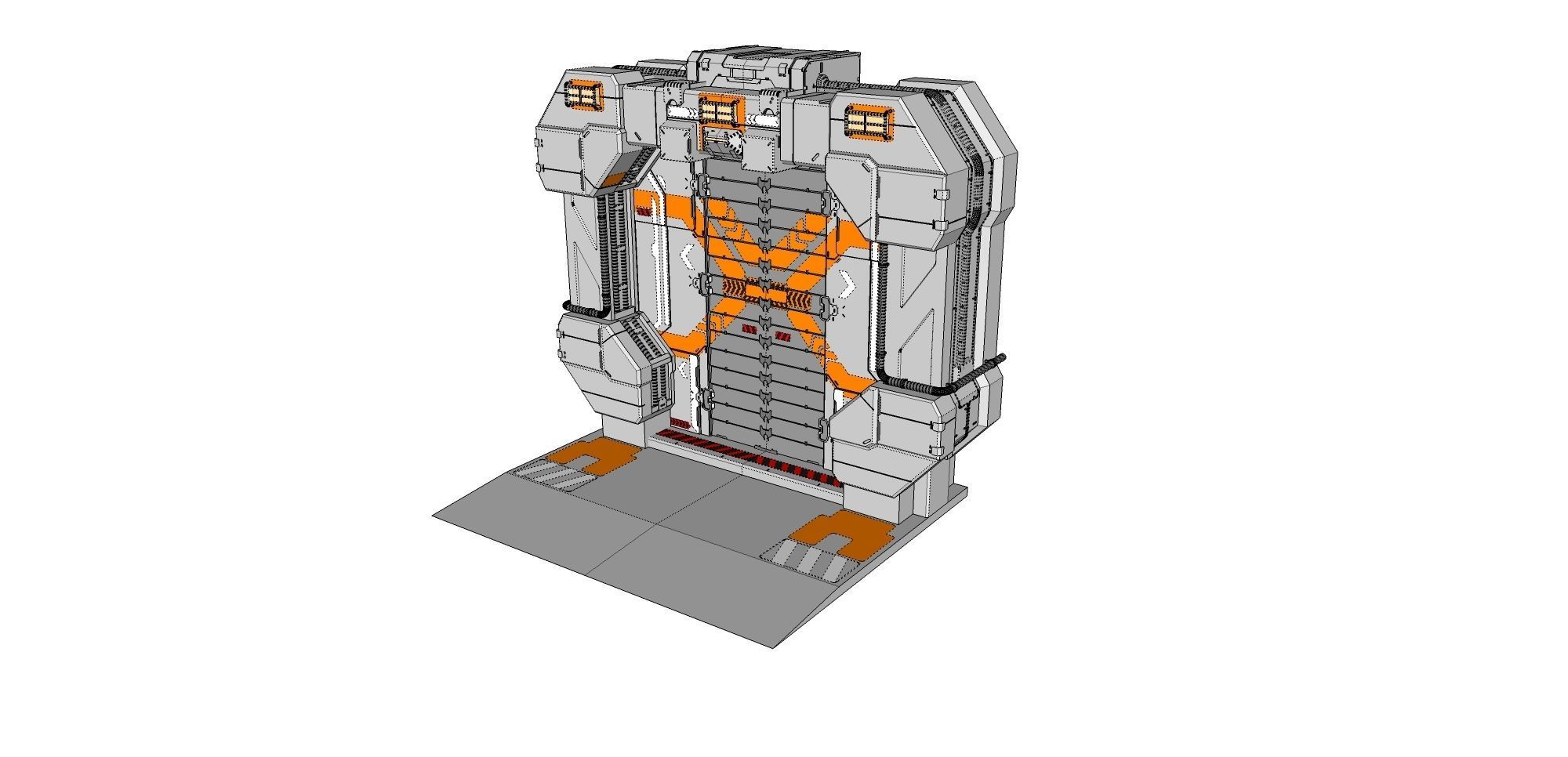 sci fi door 10 3D model_13