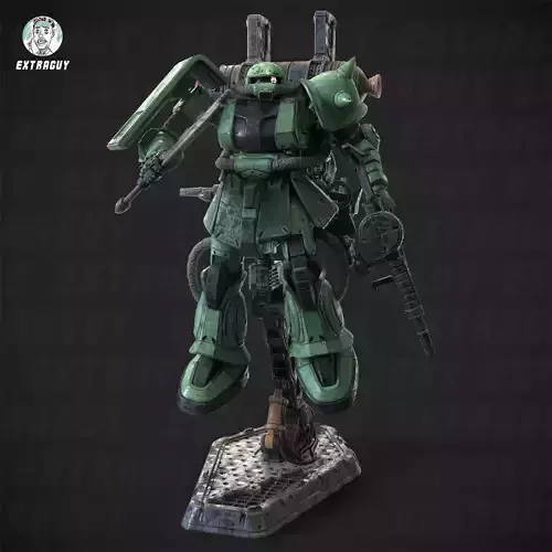 Zak-Who II Thunderclap Poseable Set 140mm